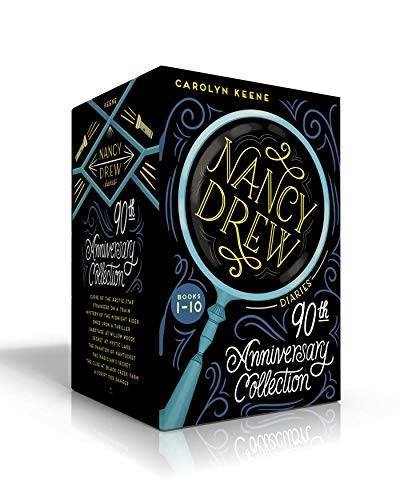 Nancy Drew Diaries 90th Anniversary Collection (Boxed Set): Curse of the Arctic Star; Strangers on a Train; Mystery of the Midnight Rider; Once Upon a ... Clue at Black Creek Farm; A Script for Danger